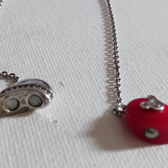Disney RED Heart Pendant by Petra Azar - Picture 4 of 6